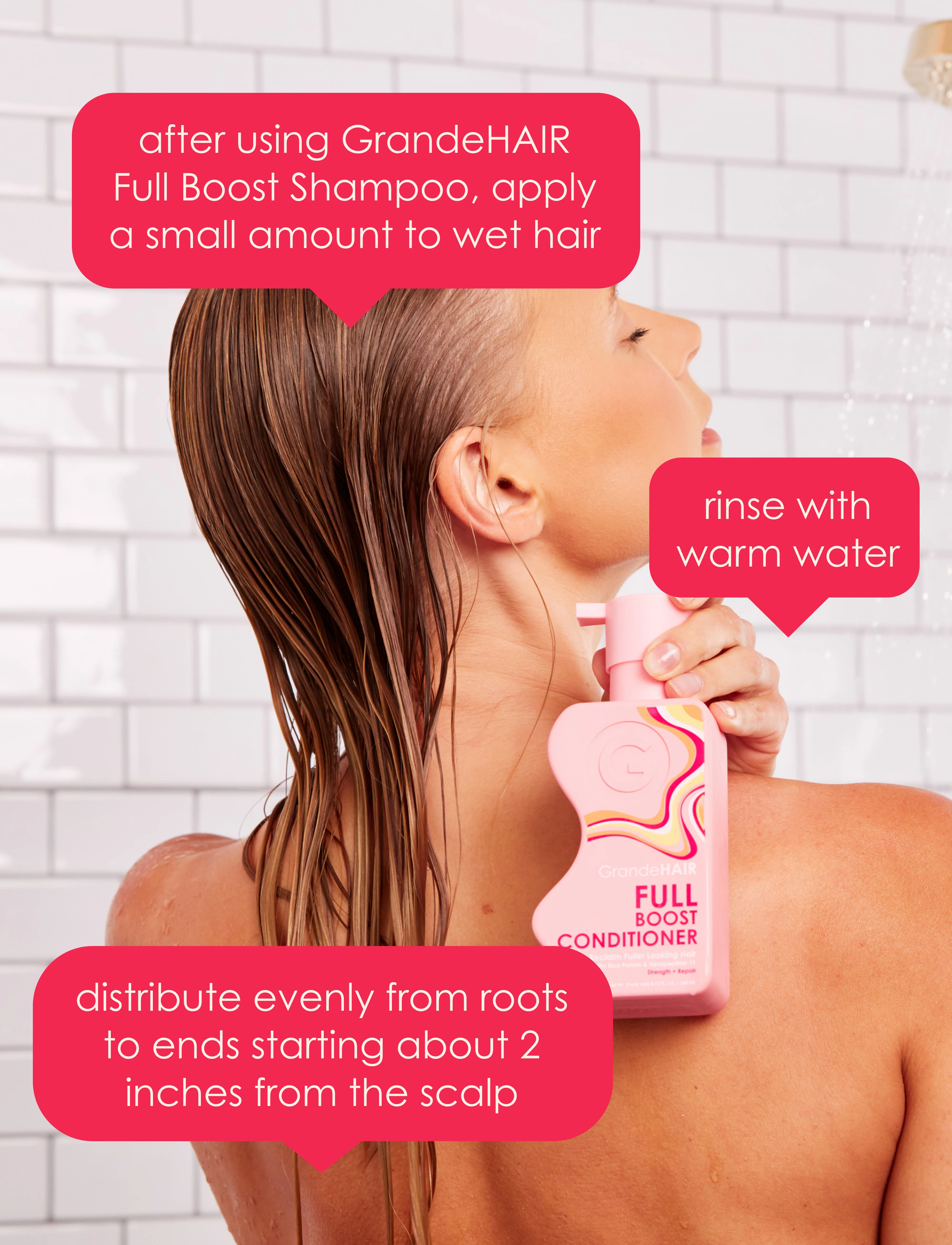 GrandeHAIR Full Boost Conditioner Mini Size - Image 5